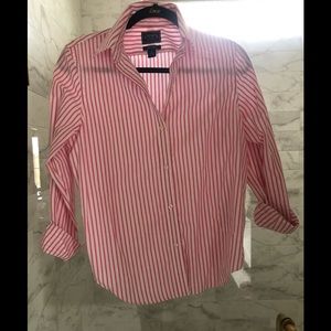 Button down striped shirt